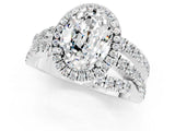 White gold Oval Cut Cut Halo Split Shank Prong Setting Ring_13