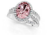 White gold Oval Cut Cut Halo Split Shank Prong Setting Ring_13