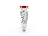 White gold Oval Cut Cut Halo Split Shank Prong Setting Ring_14