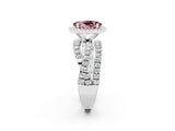 White gold Oval Cut Cut Halo Split Shank Prong Setting Ring_14