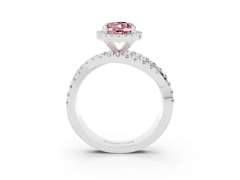 White gold Oval Cut Cut Halo Split Shank Prong Setting Ring_15