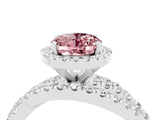 White gold Oval Cut Cut Halo Split Shank Prong Setting Ring_16