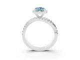 White gold Oval Cut Cut Halo Split Shank Prong Setting Ring_3