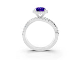 White gold Oval Cut Cut Halo Split Shank Prong Setting Ring_3