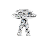 White gold Oval Cut Halo Split Shank Pave Set Ring_73