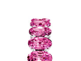 White gold Oval Cut Pink Sapphire Eternity Band with Shared Prong Setting_17