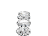 White gold Oval Diamond Prong-Set Eternity Band_26