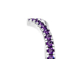 White gold Pavé Round Amethyst V-Shaped Chevron Band with Shared Prong Setting_11