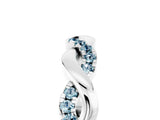 White gold Pavé Round Aquamarine Twist Eternity Band with Shared Prong Setting_35