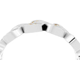 White gold Pavé Round Citrine Interlocking Eternity Band with Bezel Prong Setting_10