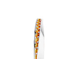 White gold Pavé Round Citrine Twist Band_11