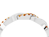 White gold Pavé Round Citrine Twist Eternity Band with Shared Prong Setting_46
