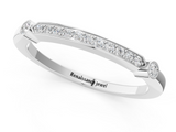 White gold Pavé Round Diamond Bar Station Ring with Channel Setting_30