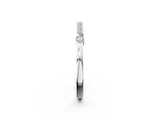 White gold Pavé Round Diamond Bar Station Ring with Channel Setting_31