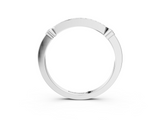 White gold Pavé Round Diamond Bar Station Ring with Channel Setting_33