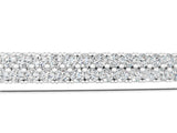 White gold Pavé Round Diamond Box Chain Slider Bracelet_5