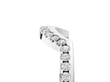 White gold Pavé Round Diamond Contour Band with Shared Prong Setting_17