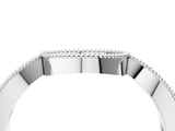 White gold Pavé Round Diamond Contour Milgrain Band_28