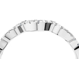 White gold Pavé Round Diamond Curved Eternity Band_16