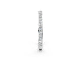 White gold Pavé Round Diamond Eternity Band with Shared Prong Setting_16