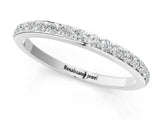 White gold Pavé Round Diamond Eternity Band with Shared Prong Setting_27