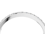 White gold Pavé Round Diamond Eternity Band with Shared Prong Setting_30
