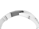 White gold Pavé Round Diamond Twist Band with Bezel Setting_6