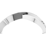 White gold Pavé Round Diamond Twist Band with Channel Setting_21