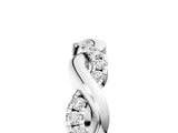 White gold Pavé Round Diamond Twist Eternity Band with Shared Prong Setting_68
