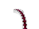 White gold Pavé Round Garnet V-Shaped Chevron Band with Shared Prong Setting_11