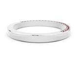 White gold Pavé Round Morganite Channel Set Band_18