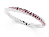 White gold Pavé Round Morganite Twist Band_7