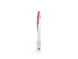 White gold Pavé Round Pink Sapphire Twist Band_14