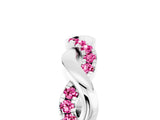 White gold Pavé Round Pink Sapphire Twist Eternity Band with Shared Prong Setting_47