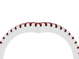 White gold Pavé Round Ruby V-Shaped Chevron Band with Shared Prong Setting_10