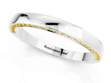 White gold Pavé Round Yellow Sapphire Channel Set Band_19