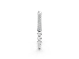White gold Pave Round Diamond Beaded Band with Shared Prong Setting_14
