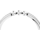 White gold Pave Round Diamond Beaded Band with Shared Prong Setting_16