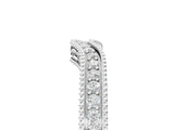 White gold Pave Round Diamond Curved Milgrain Band_17