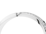 White gold Pave Round Diamond Twist Band_121