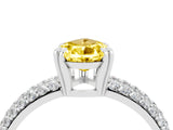 White gold Pear Cut Cut Diamond Milgrain Marquise Band with Prong Setting_4