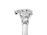 White gold Pear Cut Diamond Five-Stone Prong Set White Gold Ring_56