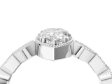 White gold Pear Milgrain Marquise Diamond Twist Band Ring_41