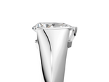 White gold Pear Solitaire Tension Set Diamond Ring_25