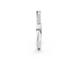White gold Princess Cut Channel Set Diamond Eternity Band_22