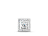 White gold Princess Cut Halo Bezel Pendant_7
