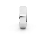 White gold Princess Diamond Two-Stone Mens Band_2