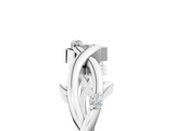 White gold Prong Set Round Diamond Twist Band_17