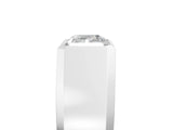 White gold Radiant Diamond Wide Bezel Mens Ring_29