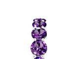 White gold Round Amethyst Shared Prong Eternity Band_11
